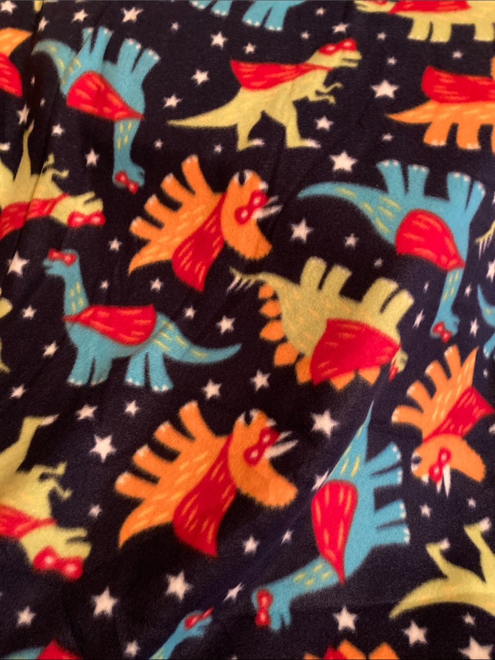 Dinosaur 🦕 Superheroes BLIZZARD Fleece Fabric NWOT